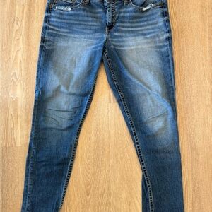 BKE Women's Skinny Jeans in Blue
